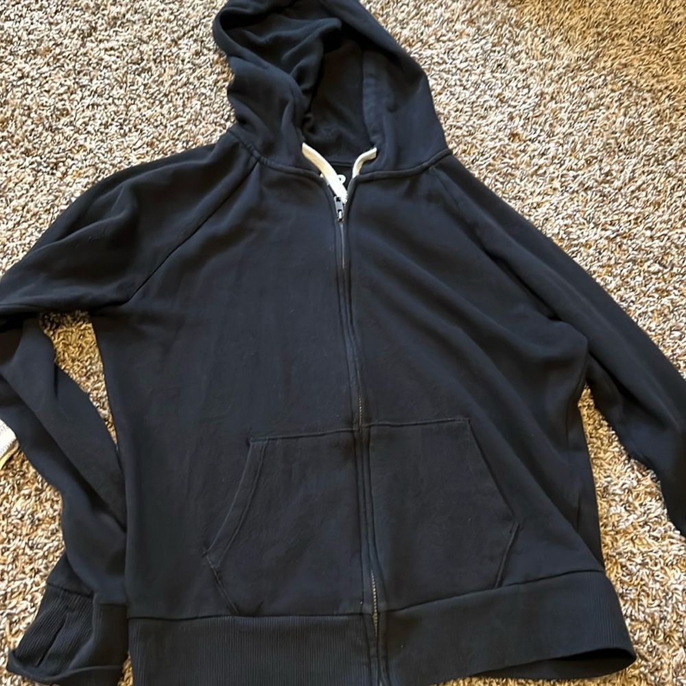 Black zip up